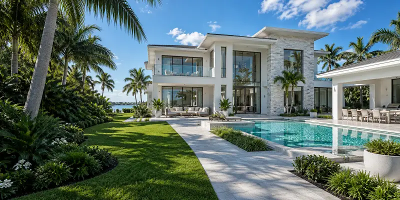 A bright coastal home